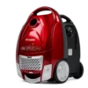 Castelo 2500W Vacuum Cleaner with HEPA Filter in Red